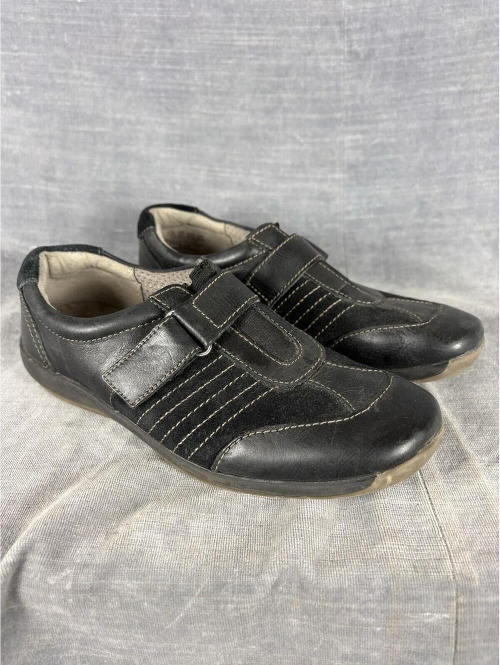 Naturalizer Blair N5 Comfort Womens Size 7.5 Black Leather Strap Shoes
